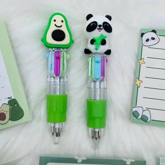 Sticky Notepads Green Theme Bundle w/ Mini pens - Picture 3 of 3
